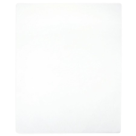 Sábana bajera jersey algodón blanco 90x200 cm de vidaXL, Sábanas - Ref: Foro24-136240, Precio: 14,45 €, Descuento: %