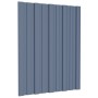 Gray galvanized steel roof panel 36 units 60x45 cm by vidaXL, Ceiling - Ref: Foro24-317190, Price: 88,50 €, Discount: %