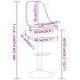 Küchenhocker 2 Einheiten aus cremefarbenem Stoff von vidaXL, Küchenhocker - Ref: Foro24-339332, Preis: 126,03 €, Rabatt: %