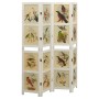 4-panel screen solid paulownia wood white 140x165cm by vidaXL, Room dividers - Ref: Foro24-338595, Price: 176,99 €, Discount: %