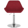 Red fabric kitchen stool by vidaXL, Kitchen stools - Ref: Foro24-339353, Price: 68,24 €, Discount: %