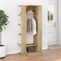 Entryway furniture made of engineered oak wood in Sonoma oak color, measuring 97.5x37x99cm. by vidaXL, Lockers and storage ca...