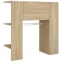 Entryway furniture made of engineered oak wood in Sonoma oak color, measuring 97.5x37x99cm. by vidaXL, Lockers and storage ca...