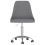 Dark gray fabric swivel office chair by vidaXL, Office chairs - Ref: Foro24-339337, Price: 83,49 €, Discount: %