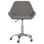 Silla de oficina giratoria tela gris oscuro de vidaXL, Sillas de oficina - Ref: Foro24-339373, Precio: 71,35 €, Descuento: %