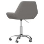 Silla de oficina giratoria tela gris oscuro de vidaXL, Sillas de oficina - Ref: Foro24-339373, Precio: 71,35 €, Descuento: %