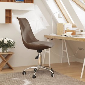 Swivel office chair taupe gray fabric by vidaXL, Office chairs - Ref: Foro24-338356, Price: 90,11 €, Discount: %