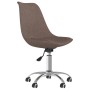 Silla de oficina giratoria tela gris taupe de vidaXL, Sillas de oficina - Ref: Foro24-338356, Precio: 90,11 €, Descuento: %