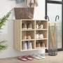 Sonoma oak shoe cabinet 52.5x30x50 cm by vidaXL, Lockers and storage cabinets - Ref: Foro24-808690, Price: 46,31 €, Discount: %