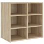 Sonoma oak shoe cabinet 52.5x30x50 cm by vidaXL, Lockers and storage cabinets - Ref: Foro24-808690, Price: 46,31 €, Discount: %