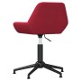 Red Velvet Swivel Office Chair by vidaXL, Office chairs - Ref: Foro24-339387, Price: 79,16 €, Discount: %