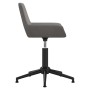 Light Gray Velvet Swivel Office Chair by vidaXL, Office chairs - Ref: Foro24-339385, Price: 79,16 €, Discount: %