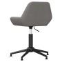 Light Gray Velvet Swivel Office Chair by vidaXL, Office chairs - Ref: Foro24-339385, Price: 79,16 €, Discount: %