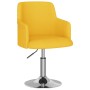 Mustard Yellow Fabric Kitchen Stool by vidaXL, Kitchen stools - Ref: Foro24-339393, Price: 86,99 €, Discount: %