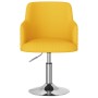 Mustard Yellow Fabric Kitchen Stool by vidaXL, Kitchen stools - Ref: Foro24-339393, Price: 86,99 €, Discount: %