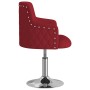 Red Wine Red Fabric Kitchen Stool by vidaXL, Kitchen stools - Ref: Foro24-339394, Price: 88,99 €, Discount: %