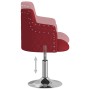 Red Wine Red Fabric Kitchen Stool by vidaXL, Kitchen stools - Ref: Foro24-339394, Price: 88,99 €, Discount: %