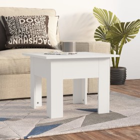 Mesa de centro madera contrachapada blanco 55x55x42 cm de vidaXL, Mesas de centro - Ref: Foro24-810235, Precio: 38,78 €, Desc...