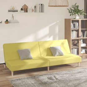 2 seater sofa bed green fabric by vidaXL, Sofas - Ref: Foro24-337281, Price: 178,21 €, Discount: %