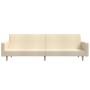 2-seater sofa bed in cream fabric by vidaXL, Sofas - Ref: Foro24-337289, Price: 204,99 €, Discount: %