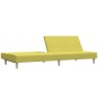 2 seater sofa bed green fabric by vidaXL, Sofas - Ref: Foro24-337281, Price: 178,99 €, Discount: %