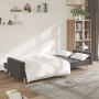 Sofá cama de 2 plazas tela gris oscuro de vidaXL, Sofás - Ref: Foro24-337287, Precio: 220,99 €, Descuento: %