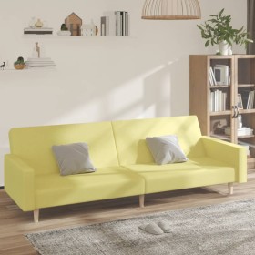 2 seater sofa bed green fabric by vidaXL, Sofas - Ref: Foro24-337293, Price: 182,99 €, Discount: %