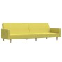 2 seater sofa bed green fabric by vidaXL, Sofas - Ref: Foro24-337293, Price: 182,19 €, Discount: %