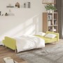 2 seater sofa bed green fabric by vidaXL, Sofas - Ref: Foro24-337293, Price: 182,19 €, Discount: %