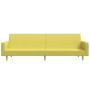 2 seater sofa bed green fabric by vidaXL, Sofas - Ref: Foro24-337293, Price: 182,19 €, Discount: %