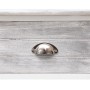 Aparador madera maciza de paulownia gris antiguo 108x30x76 cm de vidaXL, Aparadores - Ref: Foro24-338543, Precio: 129,54 €, D...