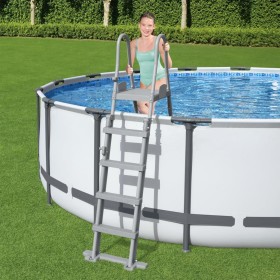 Bestway Flowclear Safety Poolleiter 4 Stufen 132 cm von Bestway, Pooltreppen und Rampen - Ref: Foro24-93325, Preis: 135,99 €,...