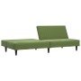 2-Sitzer-Schlafsofa aus hellgrünem Samt von vidaXL, Sofas - Ref: Foro24-337642, Preis: 190,87 €, Rabatt: %