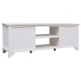 Mueble para TV madera maciza de paulownia 108x30x40 cm de vidaXL, Muebles TV - Ref: Foro24-338520, Precio: 98,23 €, Descuento: %