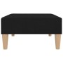 Black fabric footstool 78x56x32 cm by vidaXL, Ottomans - Ref: Foro24-337676, Price: 76,10 €, Discount: %