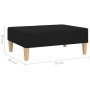 Black fabric footstool 78x56x32 cm by vidaXL, Ottomans - Ref: Foro24-337676, Price: 76,10 €, Discount: %