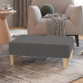 Light gray fabric footstool 78x56x32 cm by vidaXL, Ottomans - Ref: Foro24-337674, Price: 76,99 €, Discount: %