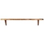 Wall shelves 2 units solid acacia wood 110x20x18 cm by vidaXL, Shelves and shelves - Ref: Foro24-337824, Price: 98,34 €, Disc...