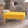 Yellow fabric footstool 78x56x32 cm by vidaXL, Ottomans - Ref: Foro24-337682, Price: 76,35 €, Discount: %