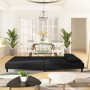 2-seater sofa bed with two black velvet pillows by vidaXL, Sofas - Ref: Foro24-337623, Price: 220,35 €, Discount: %