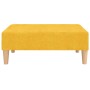 Reposapiés de tela amarillo 78x56x32 cm de vidaXL, Otomanas - Ref: Foro24-337682, Precio: 76,35 €, Descuento: %