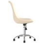 Silla de oficina giratoria tela color crema de vidaXL, Sillas de oficina - Ref: Foro24-338358, Precio: 83,99 €, Descuento: %