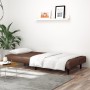 Two-seater brown synthetic leather sofa bed by vidaXL, Sofas - Ref: Foro24-337662, Price: 179,43 €, Discount: %