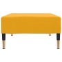 Reposapiés de terciopelo amarillo 78x56x32 cm de vidaXL, Otomanas - Ref: Foro24-337705, Precio: 90,58 €, Descuento: %