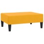 Reposapiés de terciopelo amarillo 78x56x32 cm de vidaXL, Otomanas - Ref: Foro24-337694, Precio: 82,81 €, Descuento: %