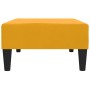 Reposapiés de terciopelo amarillo 78x56x32 cm de vidaXL, Otomanas - Ref: Foro24-337694, Precio: 82,81 €, Descuento: %