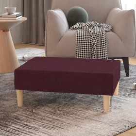 Purple fabric footstool 78x56x32 cm by vidaXL, Ottomans - Ref: Foro24-337685, Price: 67,99 €, Discount: %