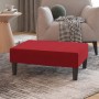 Red wine red velvet footstool 78x56x32 cm by vidaXL, Ottomans - Ref: Foro24-337692, Price: 81,71 €, Discount: %