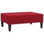 Red wine red velvet footstool 78x56x32 cm by vidaXL, Ottomans - Ref: Foro24-337692, Price: 81,71 €, Discount: %