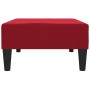 Red wine red velvet footstool 78x56x32 cm by vidaXL, Ottomans - Ref: Foro24-337692, Price: 81,71 €, Discount: %